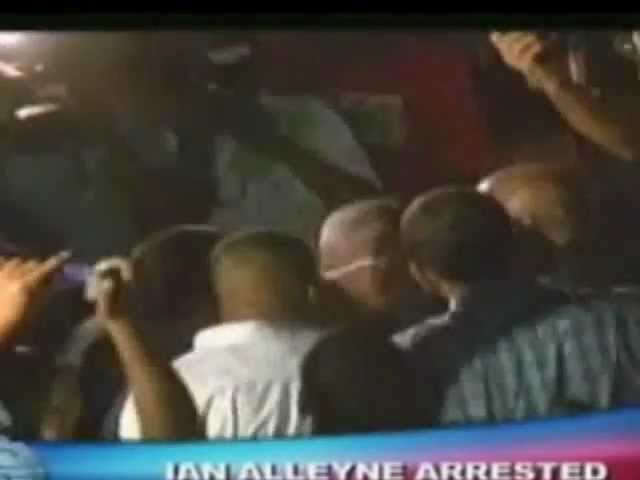 Ian Alleyne Arrested
